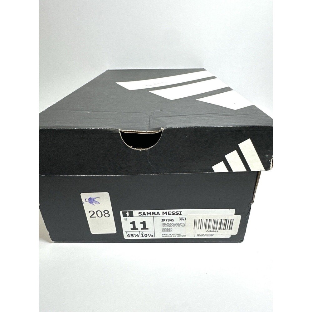 Adidas Samba Messi Black Pink Gum Soccer Shoes Men’s 11 Leather Sneakers JP7845 - Picture 7 of 8